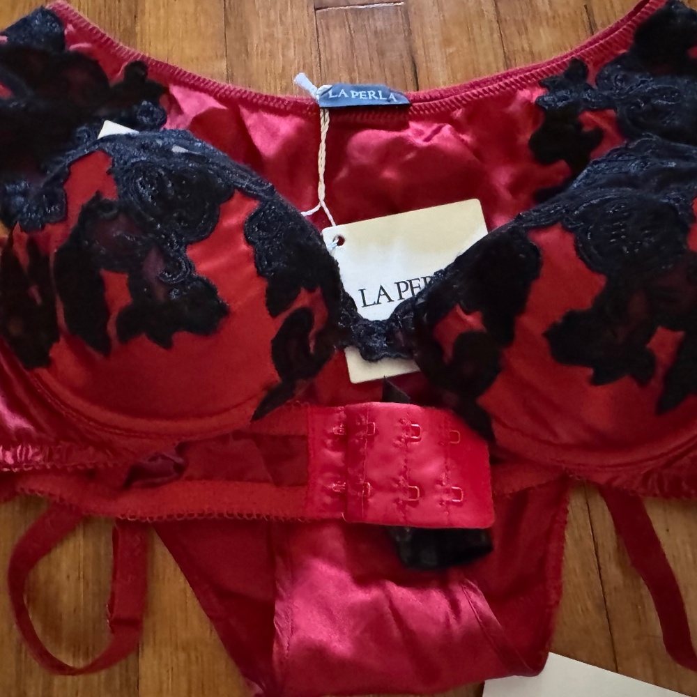 La Perla Red Lingerie Set or Separate